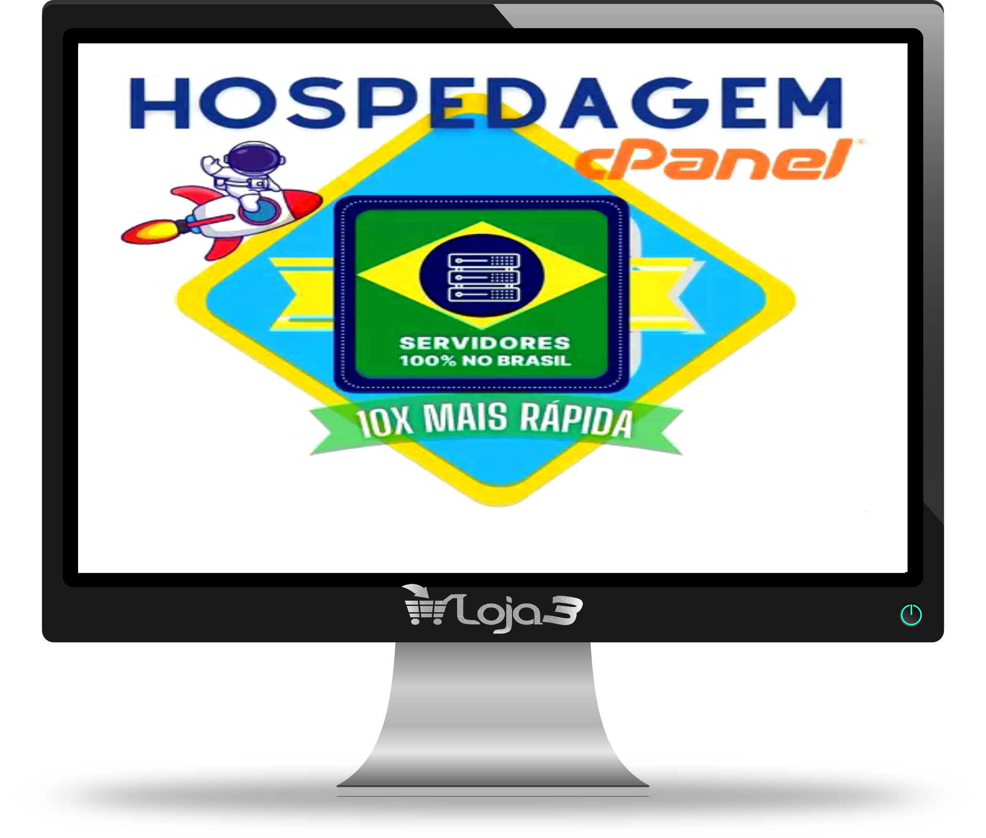 Hospedagem de sites no Brasil com 10x mais velocidade 40GB